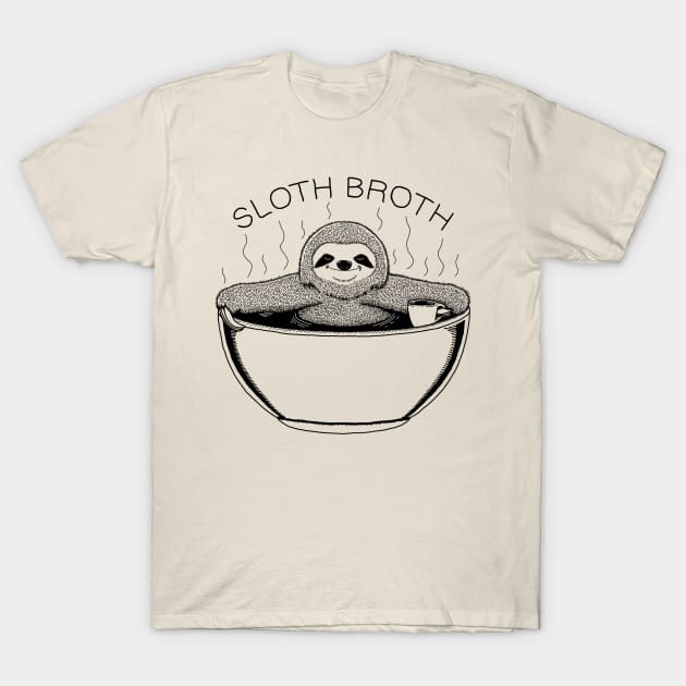 Sloth Broth T-Shirt by GAz